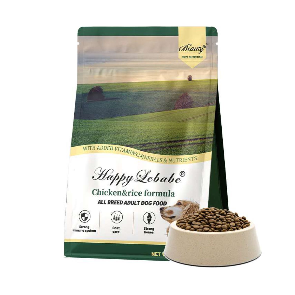 Chicken&rice formulaALL BREED ADULTDOG FOOD
