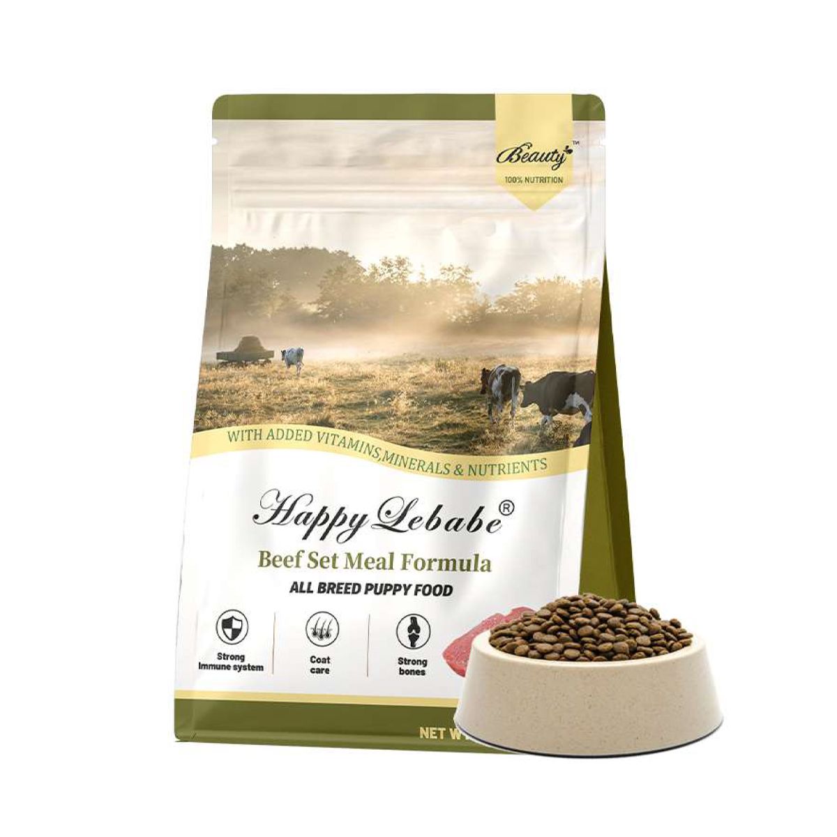BEEF SET MEAL FORMULA PUPPY FOOD